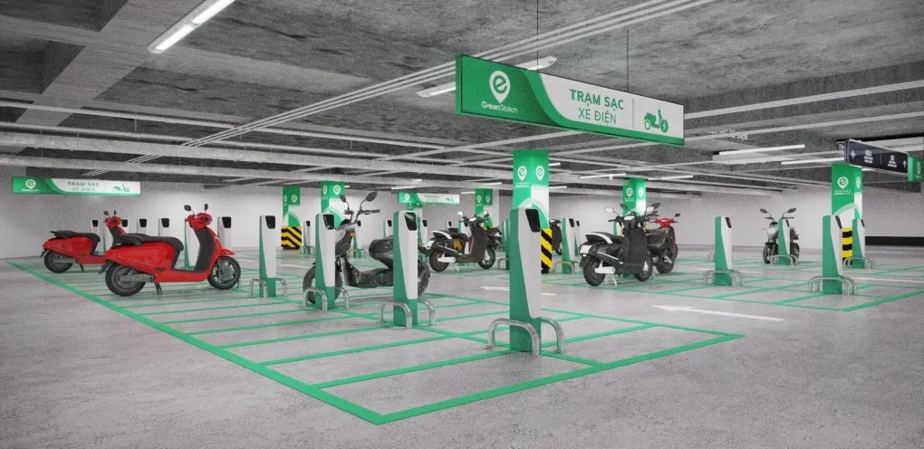 trạm sạc xe điện công cộng